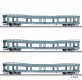 01636 Tillig Set of 3 Automobile transport cars